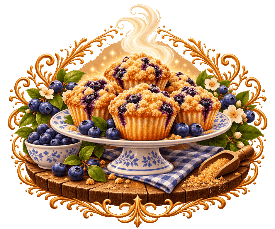 Maplewood Blueberry Muffins