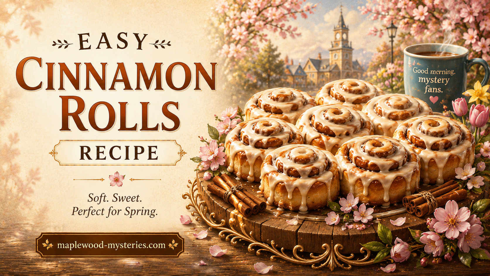 Maplewood cinnamon rolls recipe